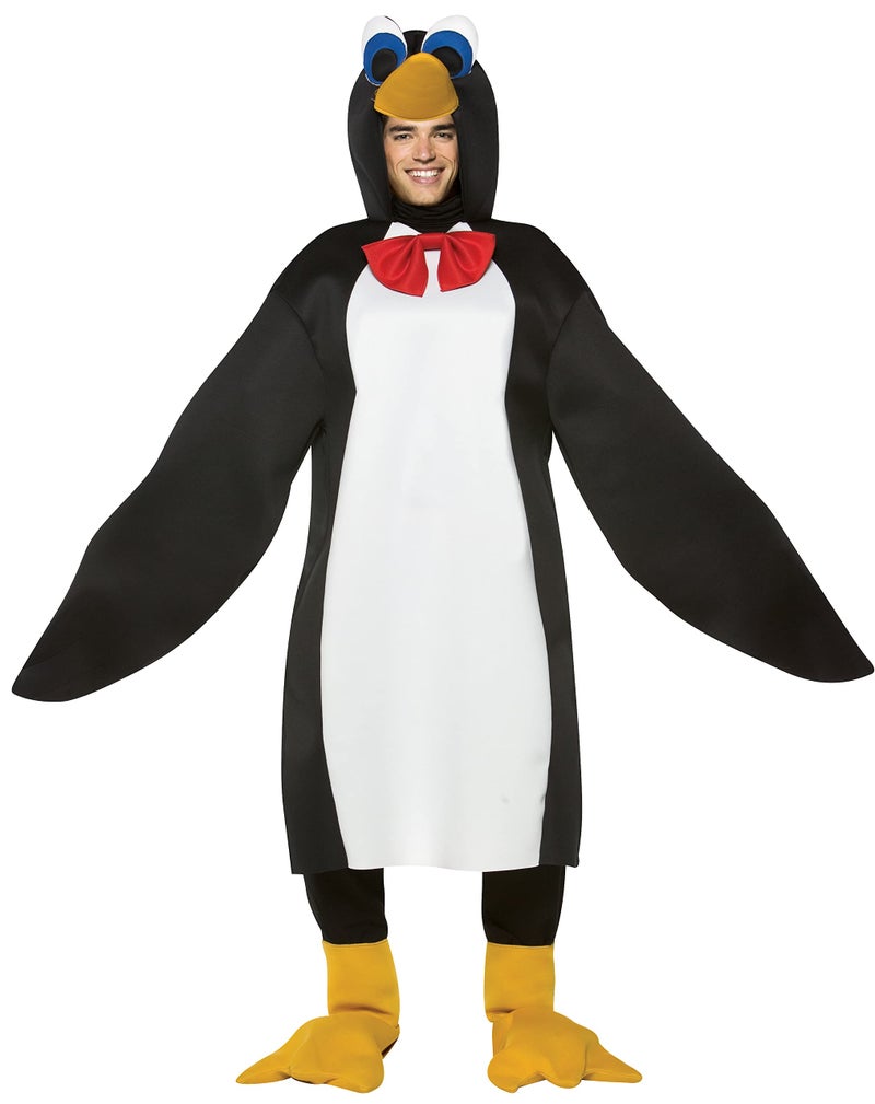 Rasta Imposta Lightweight Penguin Costume, Black/White, One Size - Image 1